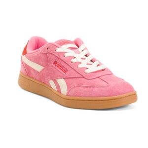 Reebok Women's Pink, White and Red Sneakers